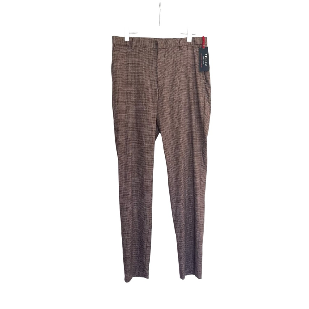 Tommy Hilfiger Performance Pants Mens 34x34  Multi Color Houndstooth Modern Fit